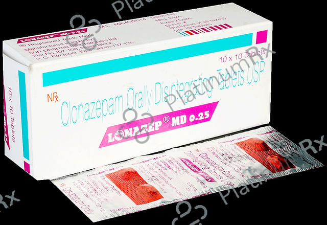 Lonazep 0.25mg Tablet MD