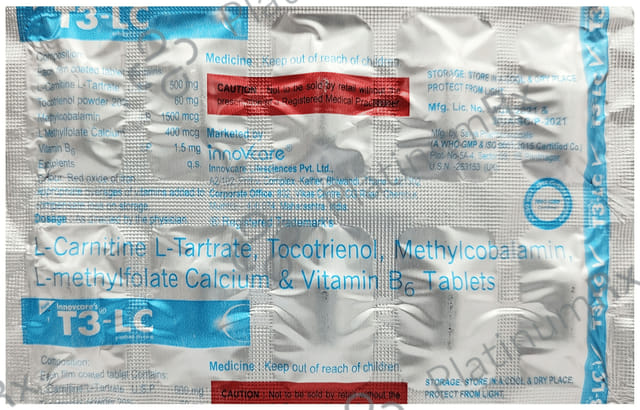 Innovcares New T3 LC Tablet 10s