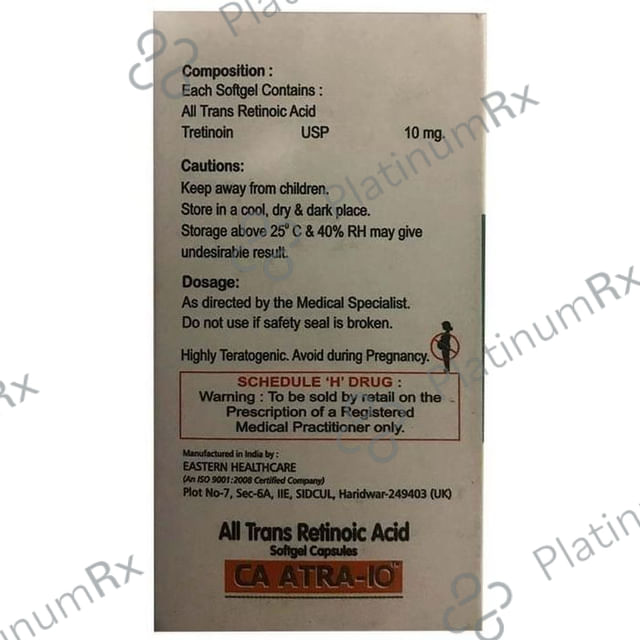 CA Atra 10mg Softgel Capsule 100s