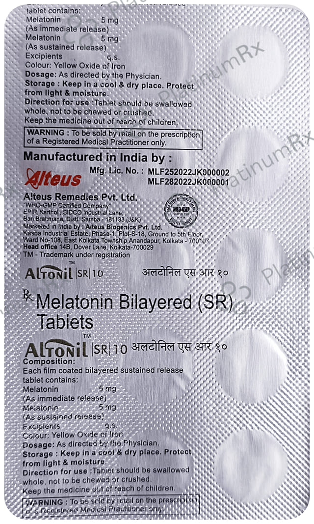 Altonil SR 10mg Tablet 15s