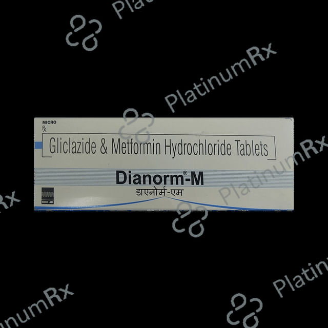 Dianorm M 80/500mg Tablet 15s