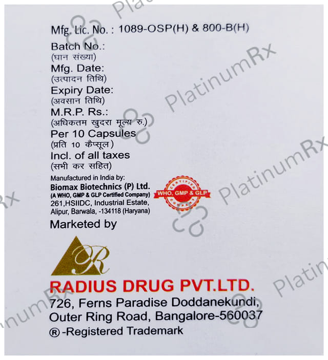 Sumup D 30/20mg Capsule SR 10s