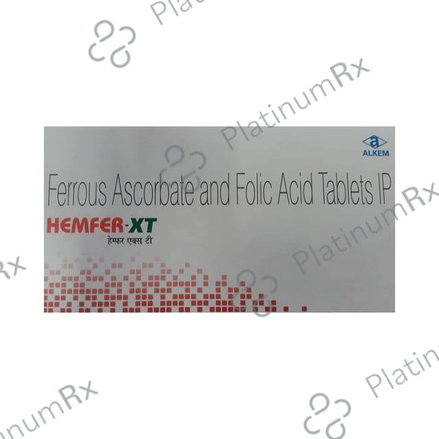 Hemfer XT 100/1.5mg Tablet 10s