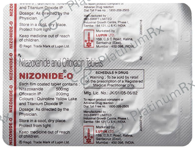 Nizonide-O Tablet