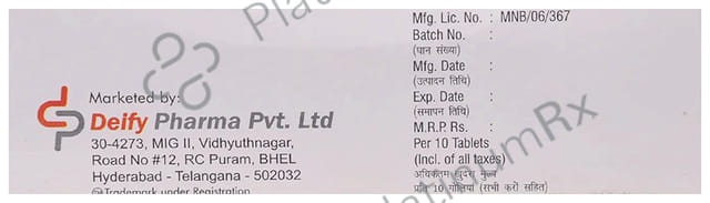 DTEL H 40mg/12.5mg Tablet
