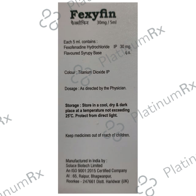 Fexyfin Oral Suspension