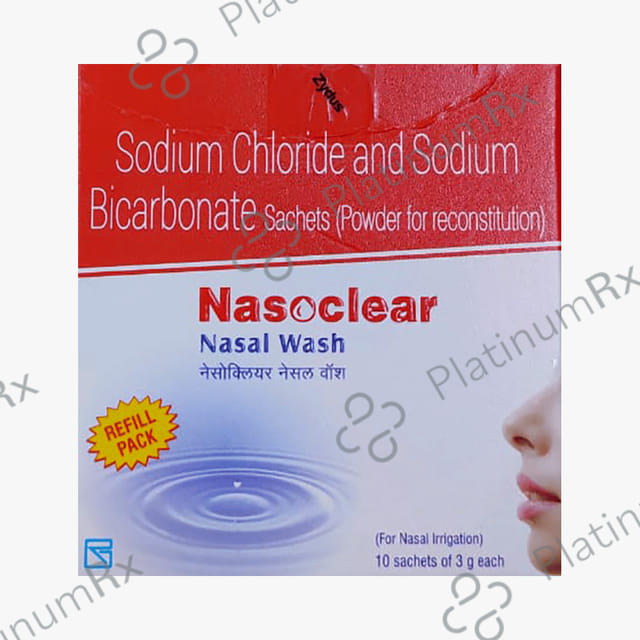 Nasoclear 700/2300mg Nasal Wash Sachet 5gm