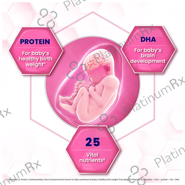 Horlicks Mother's Plus Nutrition for Pregnancy & Lactation - Flavour Vanilla