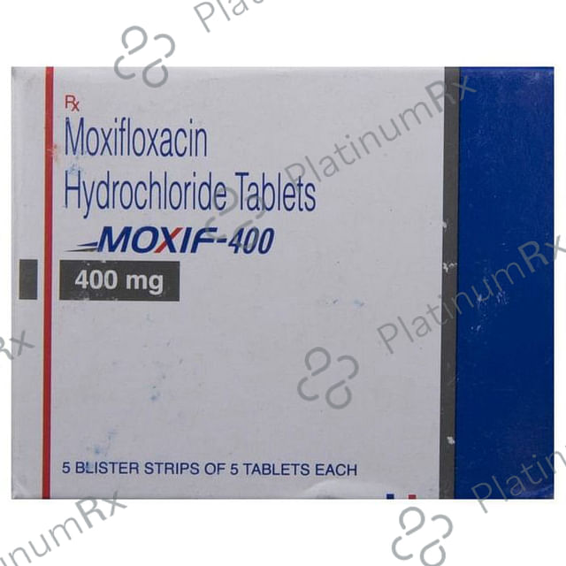 Moxif 400mg Tablet 5s