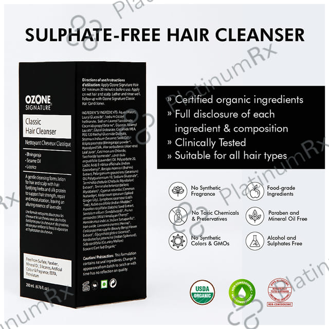 Ozone Signature Classic Hair Cleanser