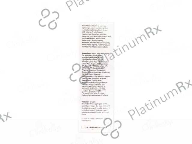 Aquasoft Night Cream 50gm