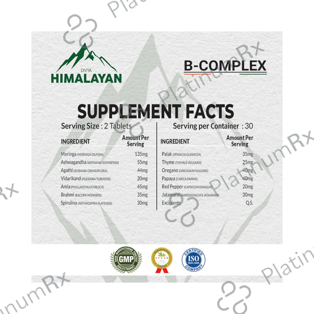 Divya Himalayan Premium B Complex Capsule 60s