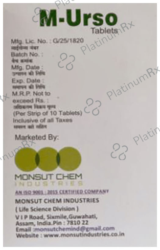 M Urso 300mg Tablet