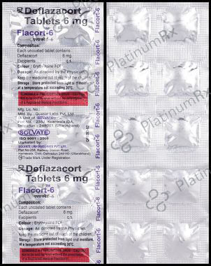 Flacort 6mg Tablet 10 Tablet Solvate Laboratries Pvt