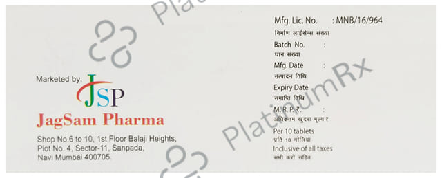 Cilsam-T 20 Tablet
