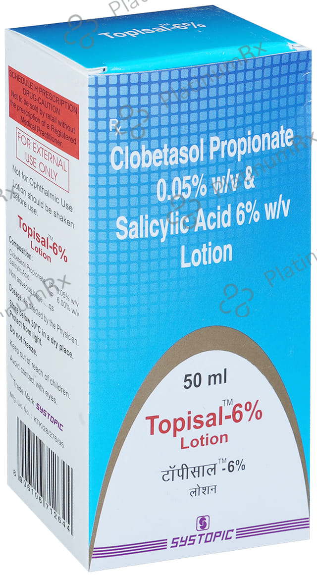 Topisal 6% Lotion 50ml