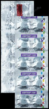 Ceftas 100mg Tablet 10s