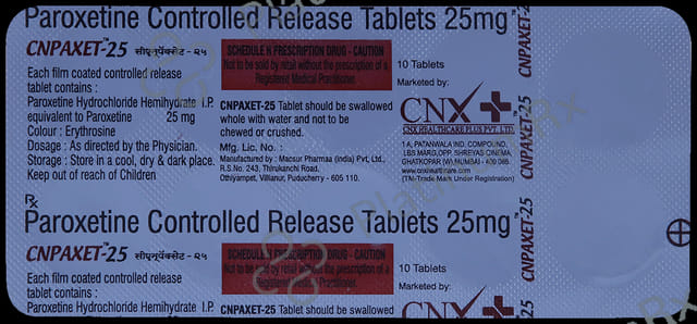 Cnpaxet 25mg Tablet