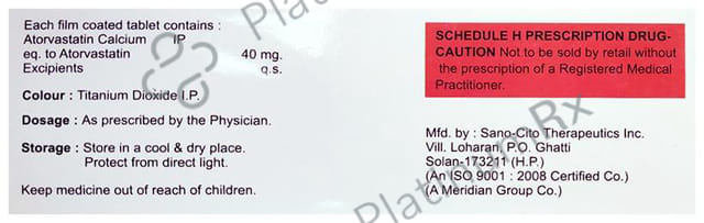 Remvas 40mg Tablet 10s