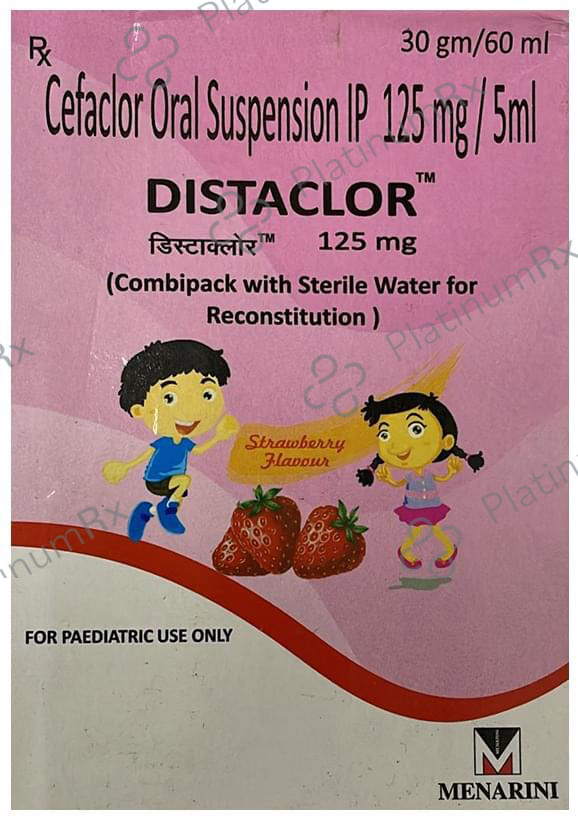 Distaclor 125mg Oral Suspension 60ml