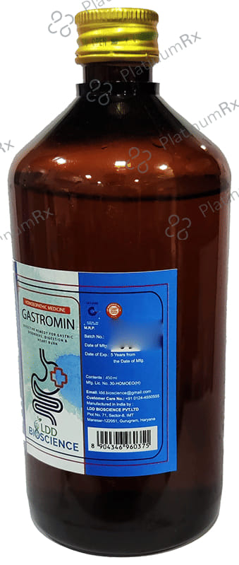 LDD Bioscience Gastromin Syrup 450 ml