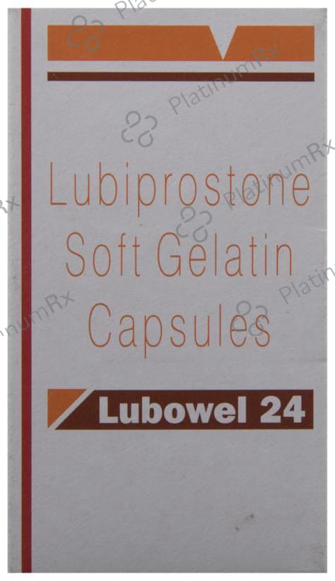 Lubowel 24mcg Capsule 15s