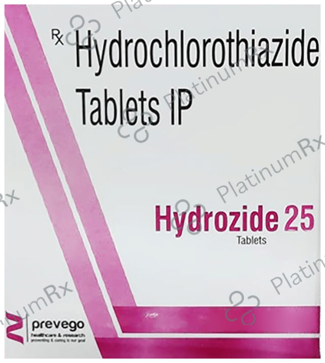 Hydrozide 25mg Tablet 10s