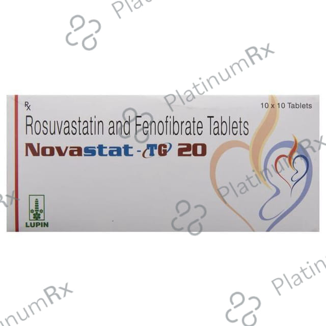 Novastat TG 160/20mg Tablet 10s