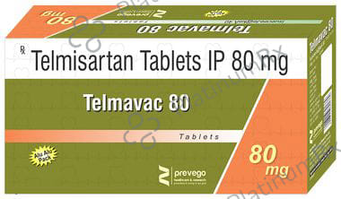 Telmavac 80mg Tablet 10s