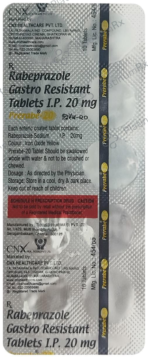 Prerabe 20mg Tablet