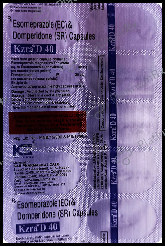 Kzra D 40 Capsule SR
