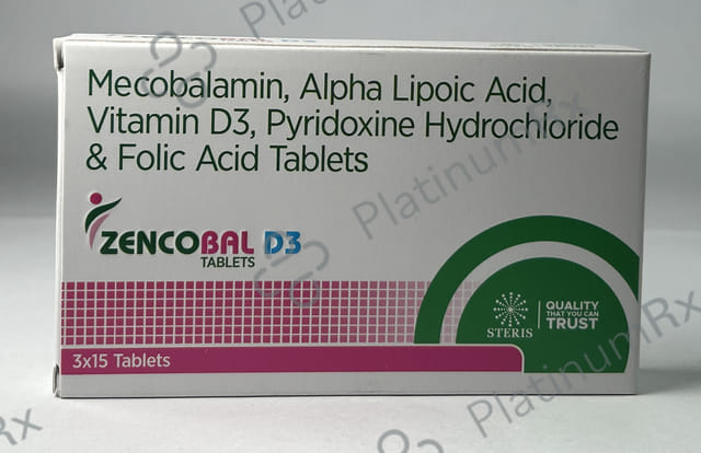 Zencobal D3 Tablet 15s