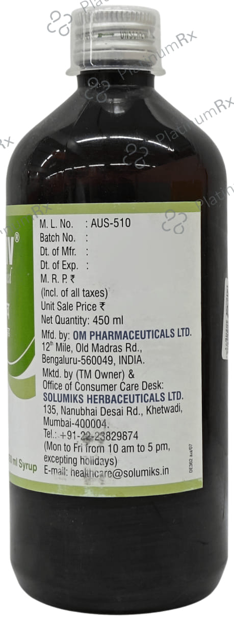 Vimliv Fortified for Healthy Liver Functioning & Detoxification - Syrup