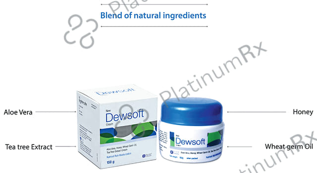 New Dewsoft Nutrient Rich Moisturiser Cream 150gm