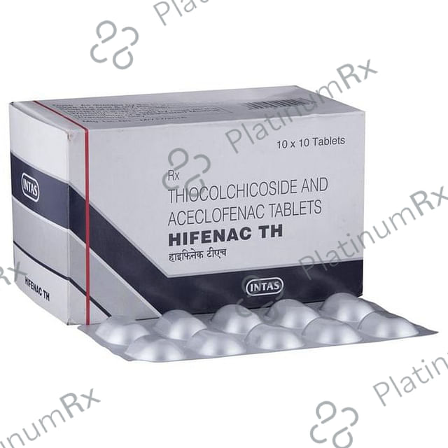 Hifenac TH 100/4mg Tablet 10s