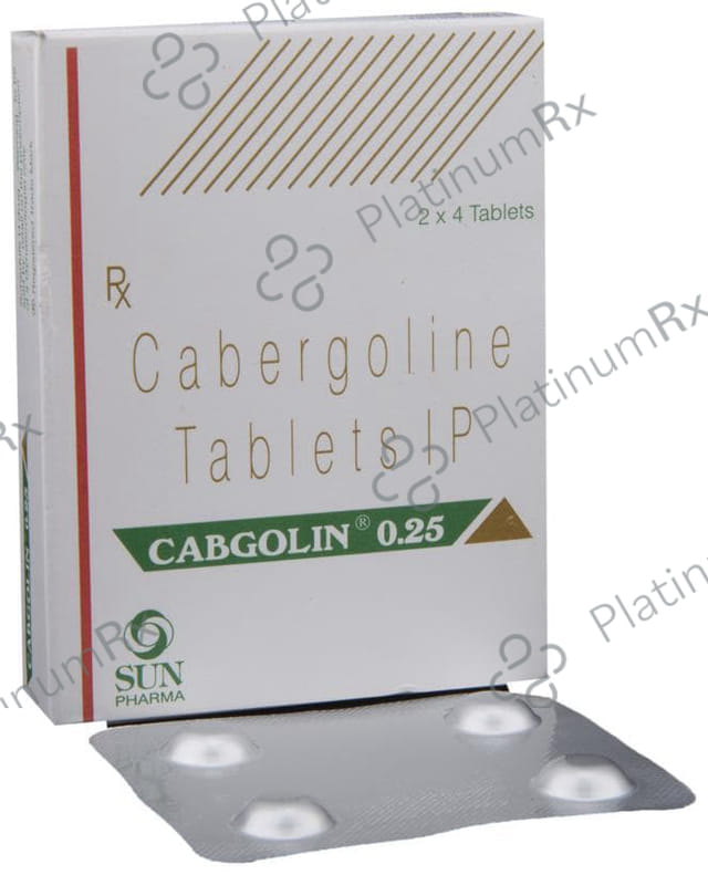 Cabgolin 0.25mg Tablet 4s