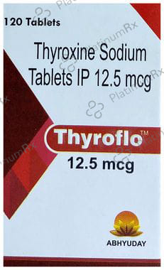 Thyroflo 12.5mcg Tablet 120s