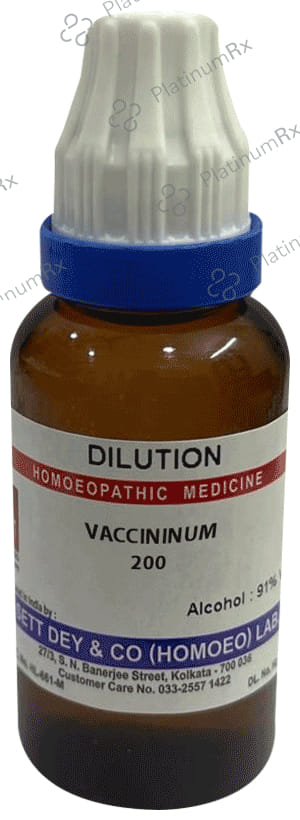 Sett Dey Vaccininum Dilution 200