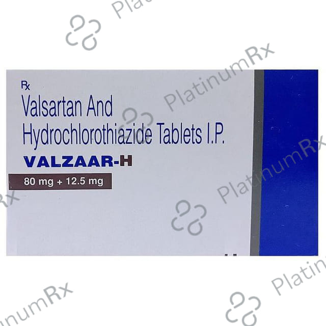 Valzaar H 12.5/80mg Tablet 10s