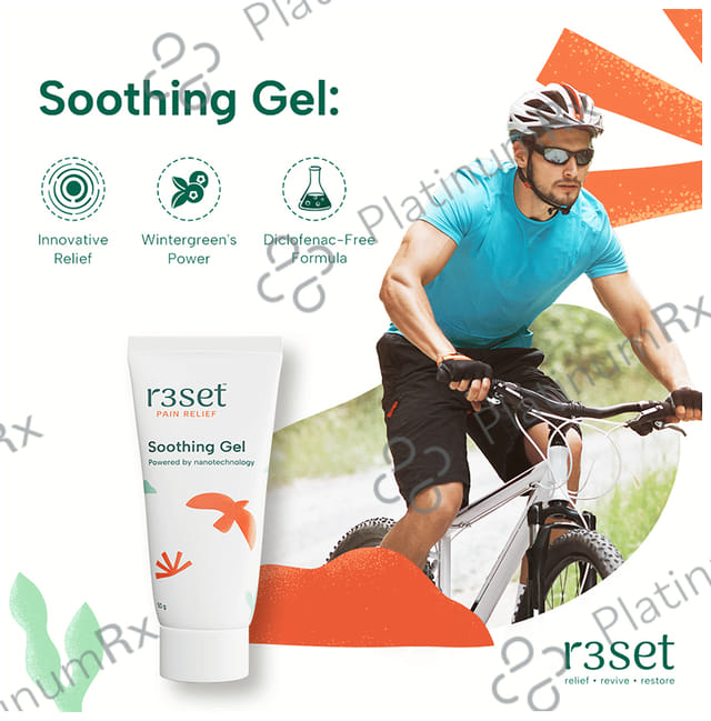 R3SET Instant Pain Relief Nanotech Gel