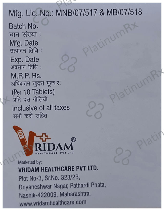 Vripreg-M Plus Tablet SR
