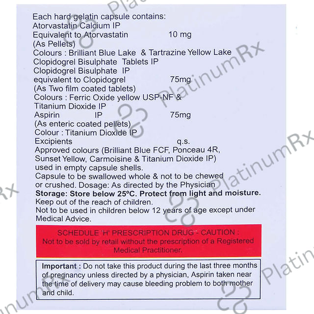 Atorsave Gold Capsule 10s
