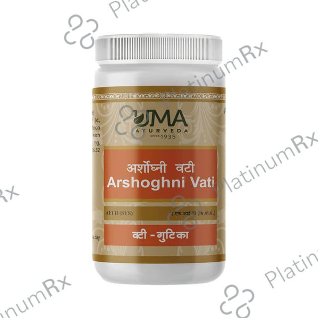 Uma Ayurveda Arshoghni Vati 1000 tablets
