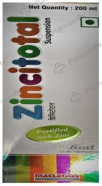 Zincitotal Oral Suspension 200ml