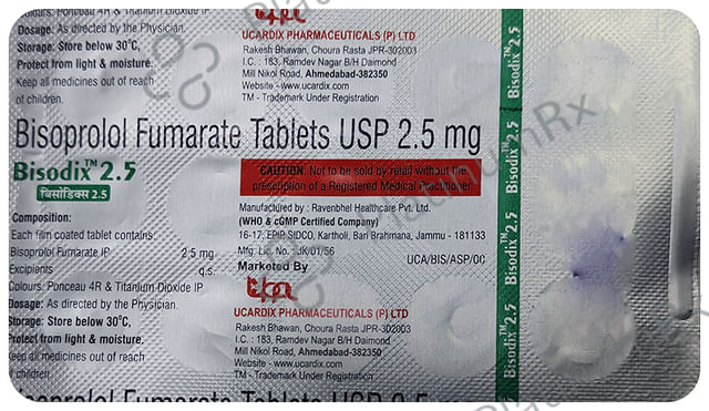 Bisodix 2.5 Tablet 15 tablets