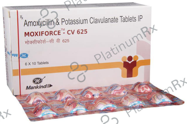Moxiforce CV 500/125mg Tablet 10s