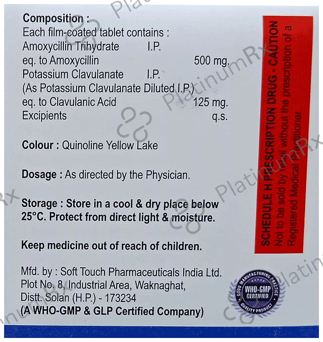 Pinamo CV 625 Tablet