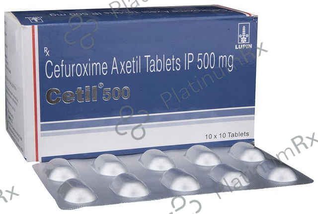 Cetil 500mg Tablet 10s