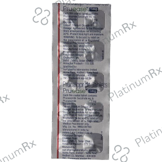 Pruease 1mg Tablet 10s