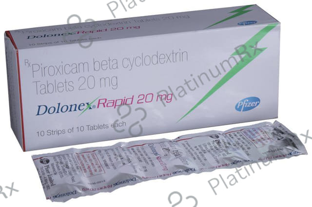 Dolonex Rapid 20mg Tablet 10s